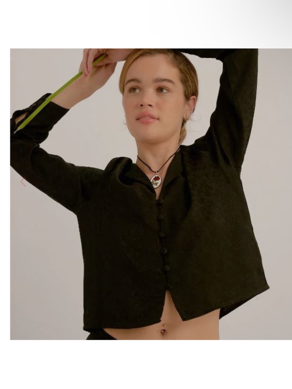 LISA SAYS GAH Marni Collared Shirt - Picture 2 of 5